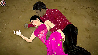 Big Tit MILF Gold Digger Fucks Rich Old Man in Luxury Mansion