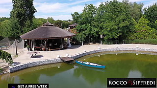 ROCCO SIFFREDI - Isabella Angelina Drilled Deep by Two Giant Cocks