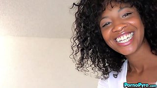 September Reign Blowing On Her Boyfriend Big Tre's Big Fa