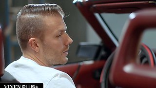 VIXENPLUS Wife Elisa Fucks Mechanic