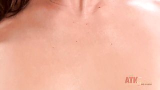 Evelin Stone and Evelin's clit rubbing action by ATK Galleria