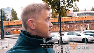 Couple Sex Brunette Bimbo MILF and Boyfriend in German Heat