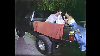 Italian Vintage Pornstar Cicciolina Takes Two Cocks in a Double Penetration