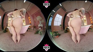 Big tits redhead MILF porn video