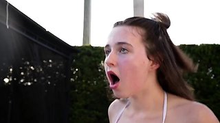 Teen Stepsis With a Juicy Big Ass Seduces Her Stepbro by