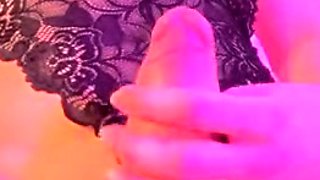 Cybersiryn Masturbates In Sexy One Piece Lingerie