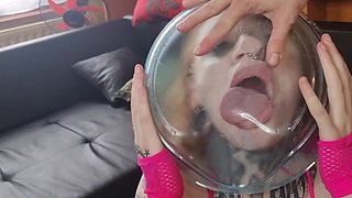Azura Alii - Unbelivable Spew Milk & Swallowed Piss On Cock
