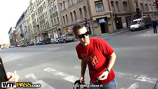 Sex lovers cum in the solarium