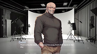 My New Girlfriend  Taboo Hentai Game  Ep.34 My GF Do a Sexy Secretary Role Play Photoshoot with a Stranger!