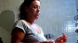 Smoking While Doing Makeup Alhana Winter Southern Charms