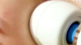 Blonde sexy teen masturbates pussy and ass and gets fucked to orgasm