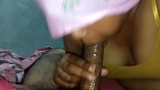 Indian Bhabhi Sucking Big Black Dick For All Cumshot In Mouth