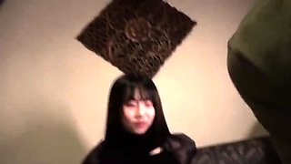 Asian japanese amateur has deep throat