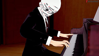 Odette sexy dancer sucks her pianist - Genshin Impact