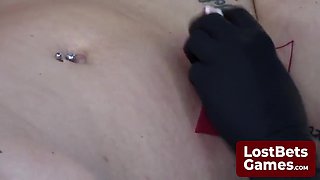 She Stood Nervously Outside The Tattoo Parlor On Her Birthday