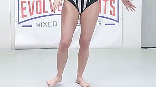 Bella Rossi Vs Dan Ferrari Mixed Wrestling