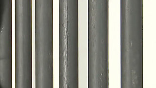 Busty Blonde Nurse in Pvc Gets Anal Fucked by an Inmate in the Prison Cell