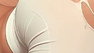 Creamy Pussy Fuck! Gym Sex! Ripped Leggings Fuck Doggystyle