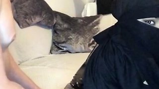 Sexy huge ass latina amateur rides fetish dudes cock