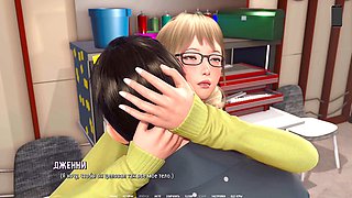 Asian whore, small tits girl, slutty blonde