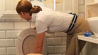 Servants Swirlie Sentence, a Classic Swirlie: Repeated Flushes, Bogwash, Toilet Humiliation and Cleaning