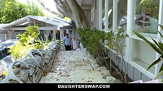 Scary vids and swapping step stepdaughters