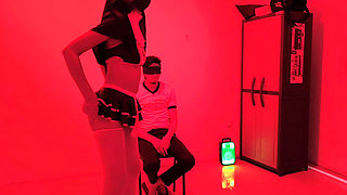 Shy Birthday Boy Gets a Sensual Dance From Two Sluts in Lingerie