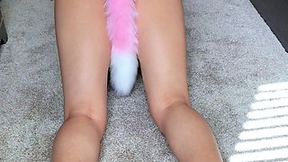 Emo teen Becka solo webcam masturbation