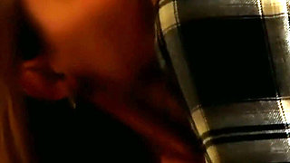 Red-haired Butch in Flannel Takes Over the Brown Couch - Tattooed Brunette Licked Front and Back
