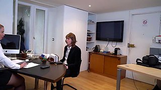 Mature Secretary Office Threesome
