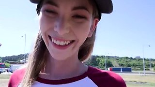 Horny Girl Double Anal Fucked