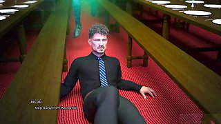 Big tit riding, risky public sex, fervor