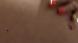 Teasing My Big Pregnant Belly and Hairy Pussy