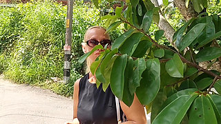 Mature Blonde Wife Enjoys Oral Sex in Between Time