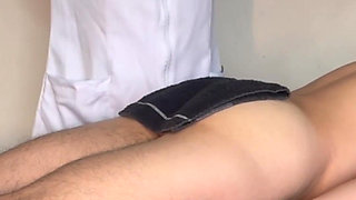 Full Massage 30min - Redhead Camila Makes Happy Ending with Cum in the Face