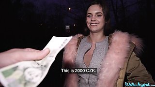 Comely angel at czech public agent trailer