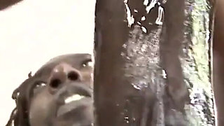 Horny ebony gets nailed by BBC