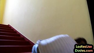 Dungeon dominas pegging bonded loser