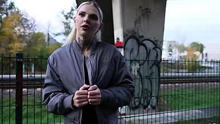 GERMAN SCOUT - Blonde Fitness Model Teen Lexi Star