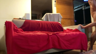 Today It's My Pregnant Wife's Turn to Drink Milk in the Ass Part Four