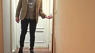 Husband's Surprise Gift: Blindfolded French Wife Left Alone with a Strange - Catrine Croissant