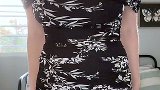 Maybe seeing me in all of these dresses will make it easier