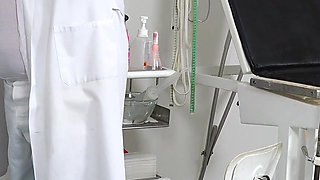 Physical Exam and Anal Temp Measurement of Hot Big Busty Mature