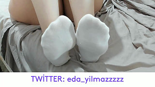 Foot- Foot Fetish- Turkish Foot- Turkish Foot Fetish- Socks- Turkish MILF- Turkish Porn- Turkish Owner