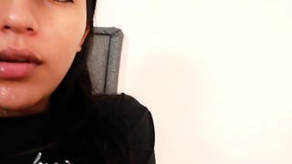 Cheating college girl fucks with her partner when
