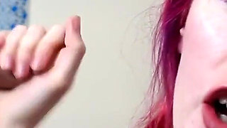 My Boyfriend and I Use Your Mouth Strap-on, Cock Sucking Training