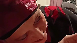 An Azerbaijani Woman in a Hijab Swallowed Sperm.