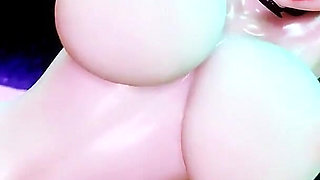 Virtual Fantasy: Goddess with Big Assets - 3D Animation Hentai
