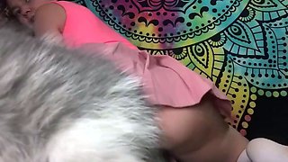 Big Ass Babe Rides Cock - Interracial Cosplay Orgasm