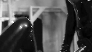 Rubber Bitch Pegged Mercilessly - Black and White Edition (1080p Full HD)